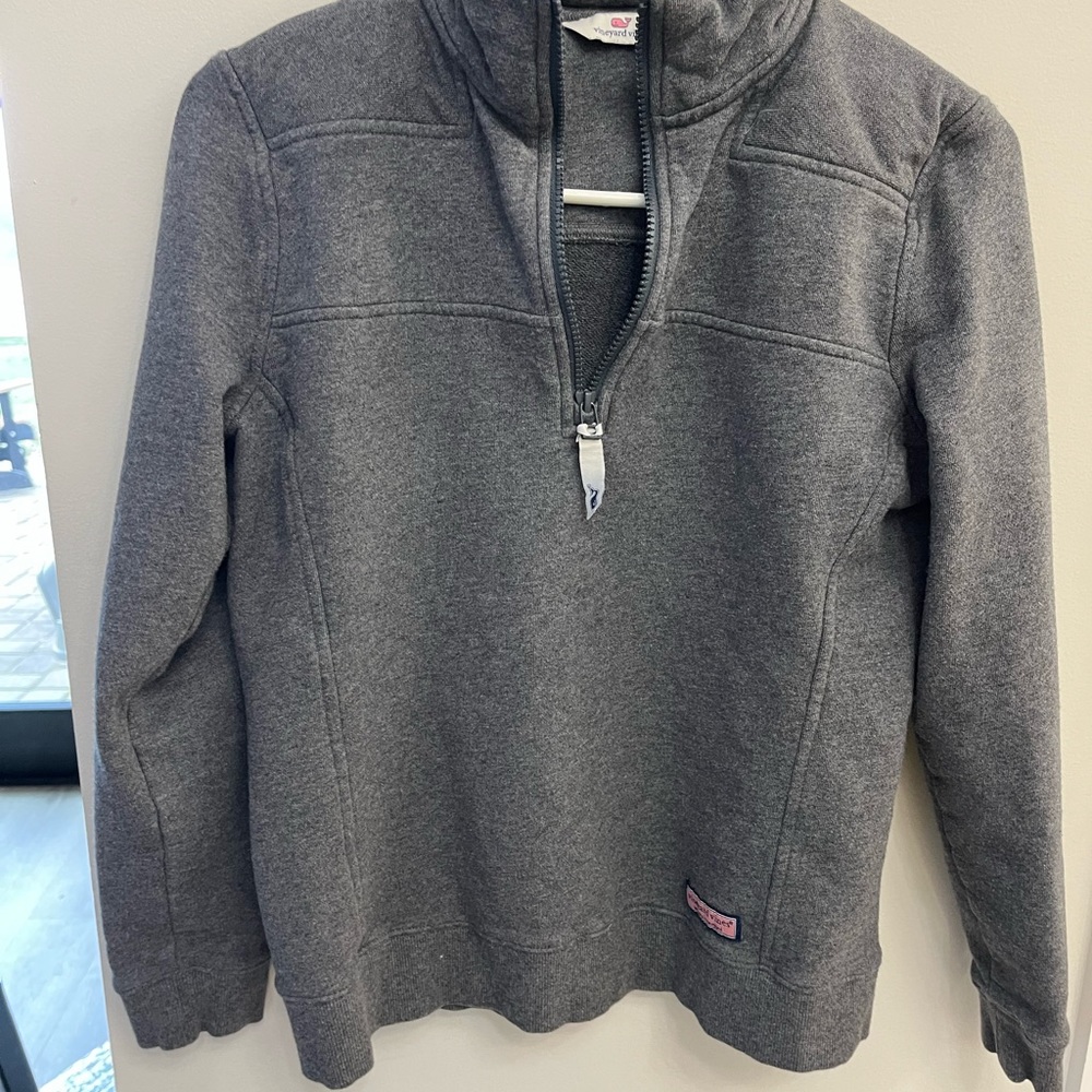 Vineyard Vines Shep Sweatshirt XS Gray - Picture 1 of 8
